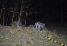 Aproximativ 6.000 de pachete de țigări de contrabandă, descoperite de polițiștii de frontieră botoșăneni - FOTO