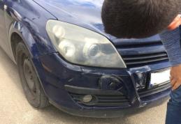 Permis reţinut şi dosar penal pentru un şofer care şi-a reparat singur maşina după accident