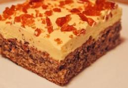 Prăjitură cu cremă galbenă