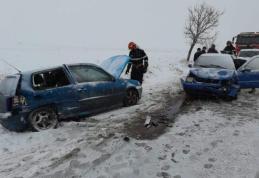 Patru persoane rănite în urma unui accident produs pe drumul Dorohoi - Botoșani