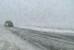 Informare meteo de vânt, precipitații și polei