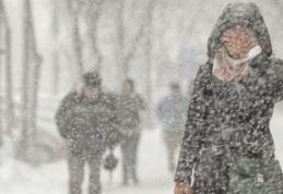 Atenție ! Cod Galben de ninsori, vânt și ger!