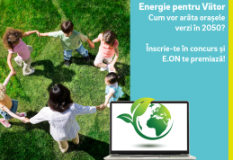 E.ON lansează concursul „Energie pentru viitor”, dedicat elevilor preocupați de sursele de energie verde