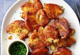 Cartofi crocanți la cuptor