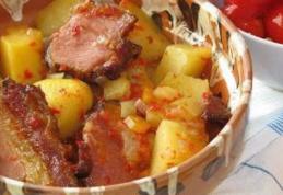 Mâncărică de cartofi cu afumătură