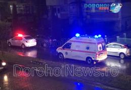Accident pe Bulevardul Victoriei din Dorohoi. Femeie lovită pe o trecere de pietoni - FOTO