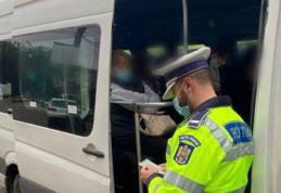 Sancțini de peste 11000 lei aplicate de polițiștii botoșăneni într-o amplă acțiune desfășurată în zeci de locații și mijloace de transport