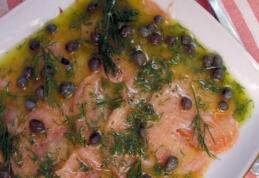 Carpaccio de somon