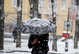 Meteorologii anunță cod galben de ploi și ninsori abundente în Moldova
