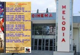 Vezi ce filme vor rula la Cinema „MELODIA” Dorohoi, în săptămâna 19 – 25 martie – FOTO