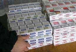 Țigări confiscate în urma unor percheziții