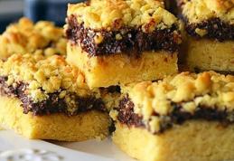 Prăjitură cu gem și nucă - rețetă de post