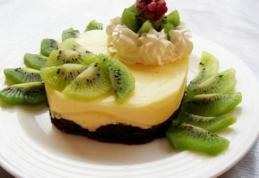 Mini-tort cu kiwi