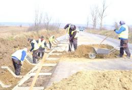 S-au redeschis șantierele de modernizarea drumurilor județene - FOTO