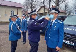 Recompense acordate jandarmilor botoșăneni cu ocazia Zilei Jandarmeriei Române - FOTO
