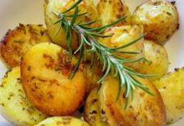 Cartofi cu rozmarin la cuptor