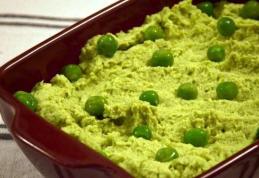 Pate de mazăre și ceapă verde