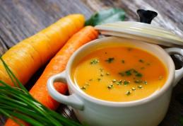 Supă cremă de morcovi