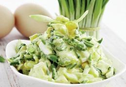 Salată de leurdă cu ouă