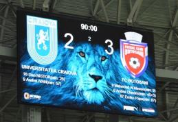 Victorie spectaculoasă pentru FC Botoșani împotriva celor de la Universitatea Craiova