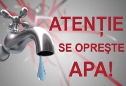 Nova Apaserv anunță, DIN NOU, că întrerupe furnizarea apei în municipiul Dorohoi și patru comune