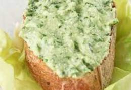 Cremă de brânză cu spanac