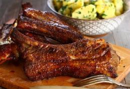 Coaste de porc la cuptor