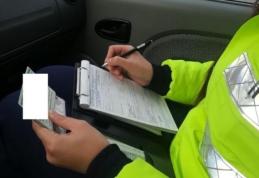 Botoșănean prins la volan deși avea permisul suspendat