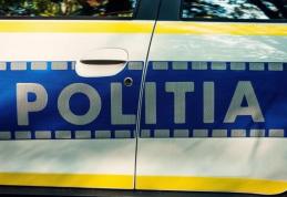 Prins la volan fără permis a încercat să fugă de polițiști