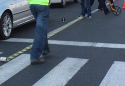 Accident pe strada C.D.Gherea! Adolescentă lovită de o mașină pe trecerea de pietoni