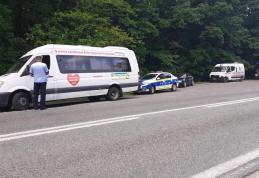 Acţiune pentru verificarea legalităţii transportului de persoane și de mărfuri - FOTO