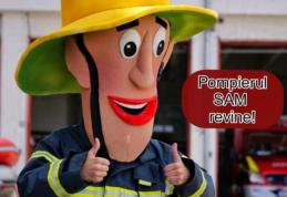 Pompierul Sam revine alături de copii, la Maratonul Tinereții