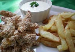 Piept de pui cu susan