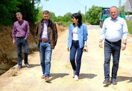 Lucrări de modernizare pe drumurile județene - FOTO