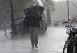 Atenție! COD PORTOCALIU de ploi și vânt emis pentru Dorohoi