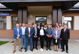 Consiliul Județean a predat constructorilor Lotul 2 al Drumului Strategic - FOTO