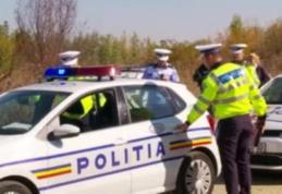 Un șofer beat a ajuns la spital după ce s-a răsturnat cu mașina