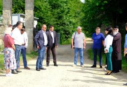 Consiliul Județean Botoșani continuă investițiile în drumuri! Drumul Mănăstirilor a fost predat constructorului - FOTO