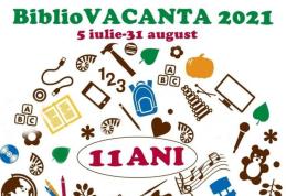 Încep înscrierile pentru BiblioVacanța 21!