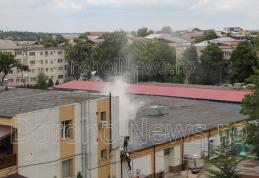 Incendiu la un supermarket din Dorohoi! Zeci de persoane au fost evacuate – FOTO/VIDEO