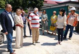 Ritm susținut pentru lucrările de modernizare a Unității de Primiri Urgențe - FOTO