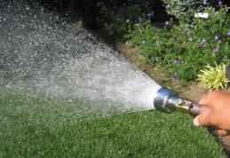 Apel Nova ApaServ: NU folosiți apa de la robinet pentru udarea culturilor agricole, a gazonului sau umplerea bazinelor!