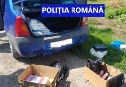 Șofer de 72 de ani prins cu țigări de contrabandă în portbagaj