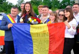 Botoșăneanca Simona Radiș, campioana de la JO Tokyo2020, sărbătorită în comuna sa natală - FOTO