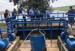 Stațiile de irigații din județ vizitate de prefectul Dan Nechifor - FOTO