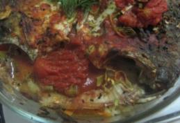 Caras marinat cu legume