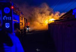 Un rest de țigară aruncat la întâmplare a distrus 40 tone de furaje - FOTO