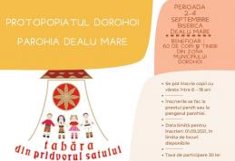 A treia ediția a „Taberei din pridvorul satului” găzduită de Parohia Dealu Mare