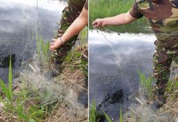 700 metri de plase monofilament îndepărtate din râul Prut de polițiștii de frontieră botoşăneni