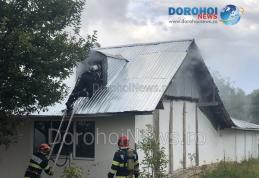 Incendiu la Dorohoi! O acțiune iresponsabilă putea genera o tragedie – FOTO